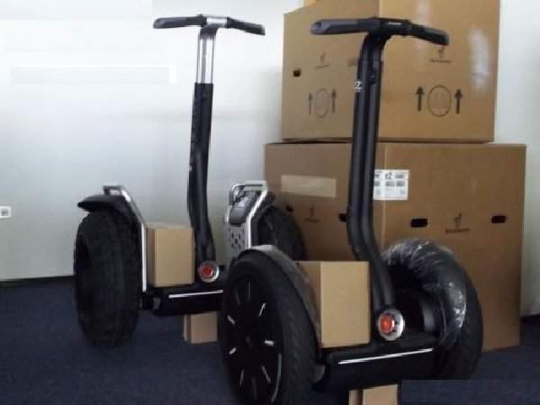 We offer the largest selection of new and used Segways. A few of our customized, after-market Segway