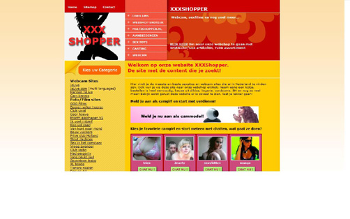 XXXShopper zet de trend in een ruim aanbod aan veel Nederlandse websites maar ook buitenlandse websi